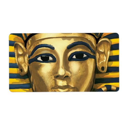 Egypte - Tutankhamun Etiket (Voorkant)