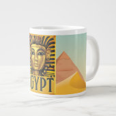 Egypte - Tutankhamun Grote Koffiekop (Voorkant rechts)