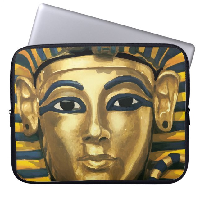 Egypte - Tutankhamun Laptop Sleeve (Voorkant)