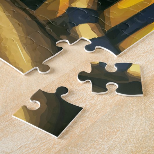 Egypte - Tutankhamun Legpuzzel (Zijkant)