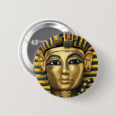 Egypte - Tutankhamun Ronde Button 5,7 Cm (Voorkant /achterkant)