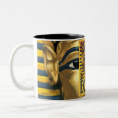 Egypte - Tutankhamun Tweekleurige Koffiemok (Links)