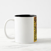 Egypte - Tutankhamun Tweekleurige Koffiemok (Links)