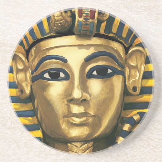 Egypte - Tutankhamun Zandsteen Onderzetter (Voorkant)