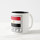 Egypte Tweekleurige Koffiemok (Voorkant rechts)