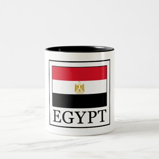 Egypte Tweekleurige Koffiemok (Center)