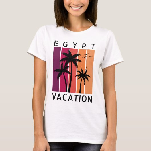 Egypte Vacature T-Shirt (Voorkant)