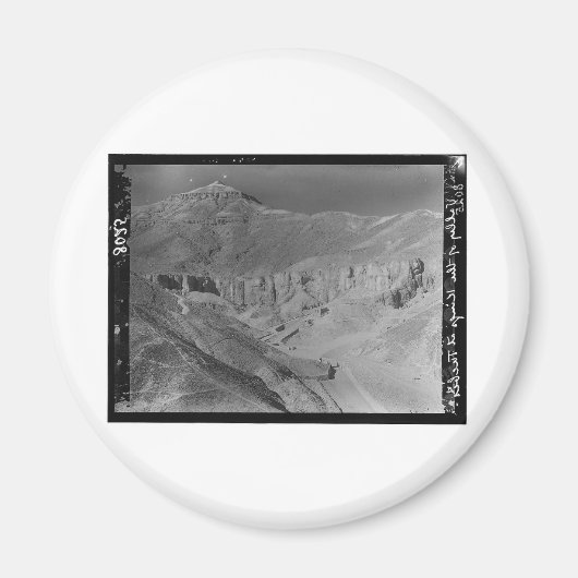 Egypte. Vallei van de graven van de koningen c.193 Magneet (Voorkant)