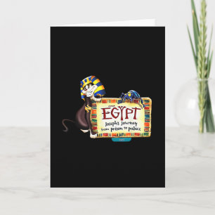 Egypte Vbs 2025 Joseph's Reis Vbs God Christelijk  Kaart