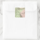 Egypte Vierkante Sticker (Tas)