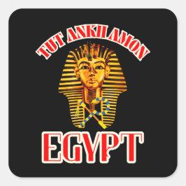 EGYPTE VIERKANTE STICKER