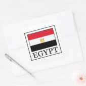 Egypte Vierkante Sticker (Envelop)