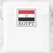 Egypte Vierkante Sticker (Tas)