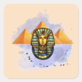 Egypte Vierkante Sticker (Voorkant)