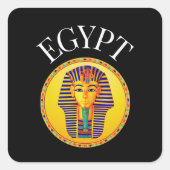 EGYPTE VIERKANTE STICKER (Voorkant)