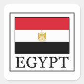 Egypte Vierkante Sticker (Voorkant)