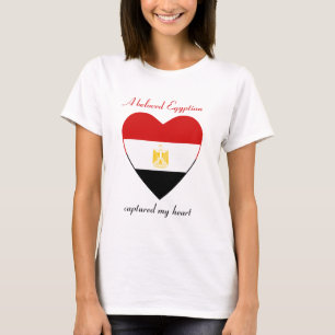 Egypte Vlaggenliefje T-Shirt