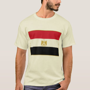 EGYPTE-vlagoverhemden, Mokken, Buttonnen T-shirt