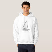 Egyptenaar, Pyramiden, nikkel Hoodie (Voorkant volledig)