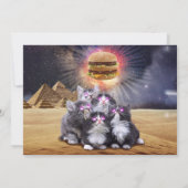 Egyptenaren Katten Uitnodiging (Achterkant)