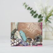 Egyptian amulets and beads Postcard Briefkaart (Staand voorkant)