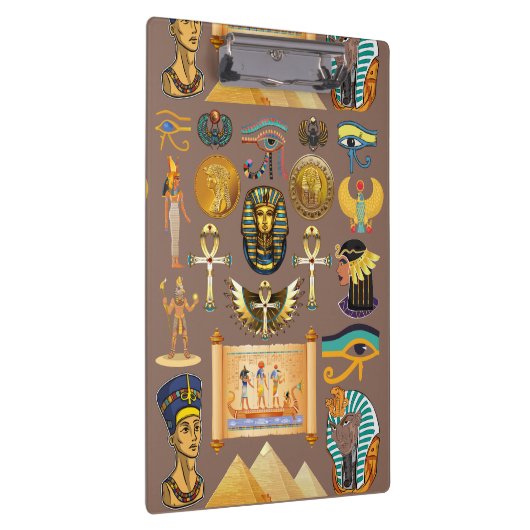 Egyptian Ancient Hieroglyphic Pattern Symbol Klembord (Rechts)