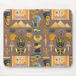Egyptian Ancient Hieroglyphic Pattern Symbol Muismat
