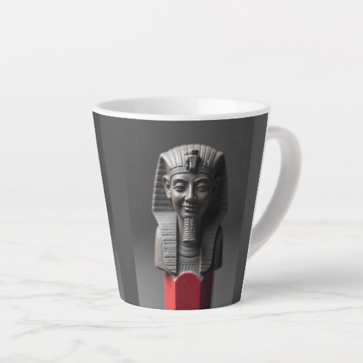 Egyptian art latte mok (Rechterhoek)