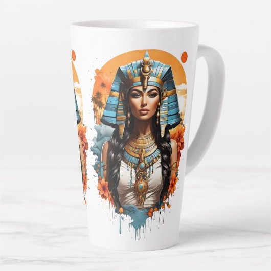 Egyptian art  latte mok (Rechterhoek)