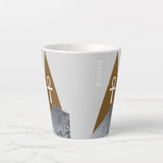 Egyptian art  latte mok (Voorkant)