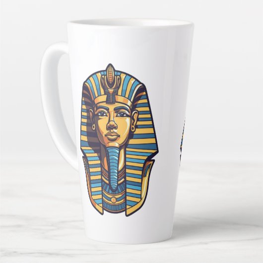 Egyptian art latte mok (Linkerhoek)