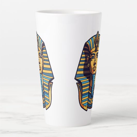 Egyptian art  latte mok (Voorkant)