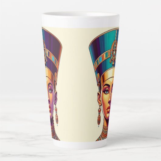 Egyptian art  latte mok (Voorkant)