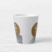 Egyptian art  latte mok (Voorkant)