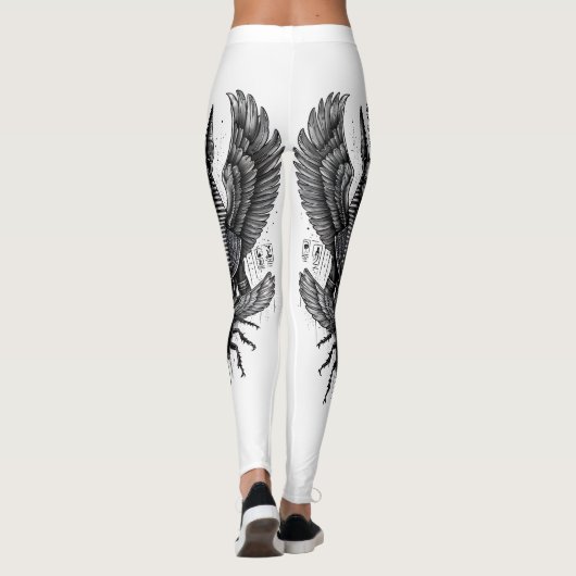 Egyptian art leggings (Achterkant)