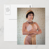 Egyptian Beauty! briefkaart foto's (Voorkant / Achterkant)