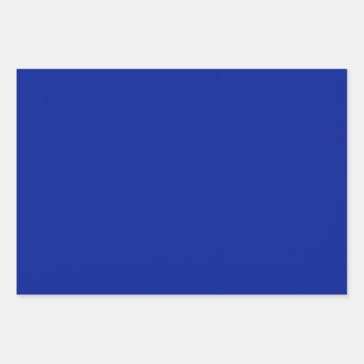 Egyptian blue solid plain inpakpapier vel (Voorkant)