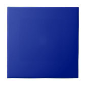 Egyptian blue solid plain tegeltje (Voorkant)