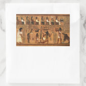 Egyptian books of the dead. rechthoekige sticker (Tas)
