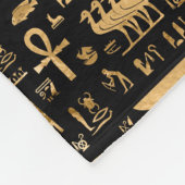 Egyptian Cat - Bastet Fleece Deken (Hoek)