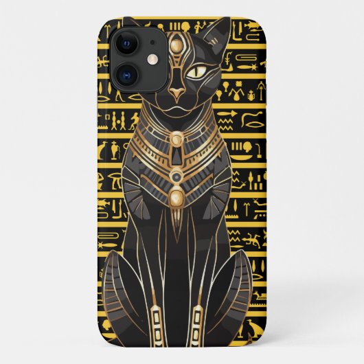 Egyptian Cat iPhone Case (Achterkant)