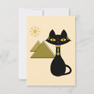 Egyptian Cat Kaart