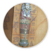 EGYPTIAN DRAWER KNOB KERAMISCHE KNOP (Voorkant)