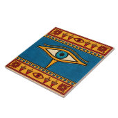 Egyptian Eye of Horus, Eye of Ra Egypt Deity Tegeltje (Zijkant)