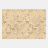 Egyptian Eye of Horus Inpakpapier Vel (Voorkant)