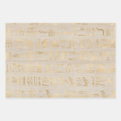 Egyptian Eye of Horus Inpakpapier Vel (Voorkant 3)