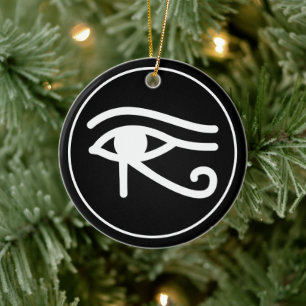 Egyptian Eye of Horus Keramisch Ornament