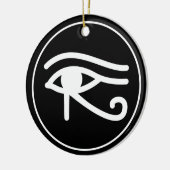 Egyptian Eye of Horus Keramisch Ornament (Links)