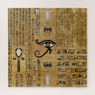 Egyptian Eye of Horus - Wadjet Ornament Legpuzzel