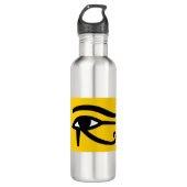 Egyptian Eye of Horus Waterfles (Voorkant)